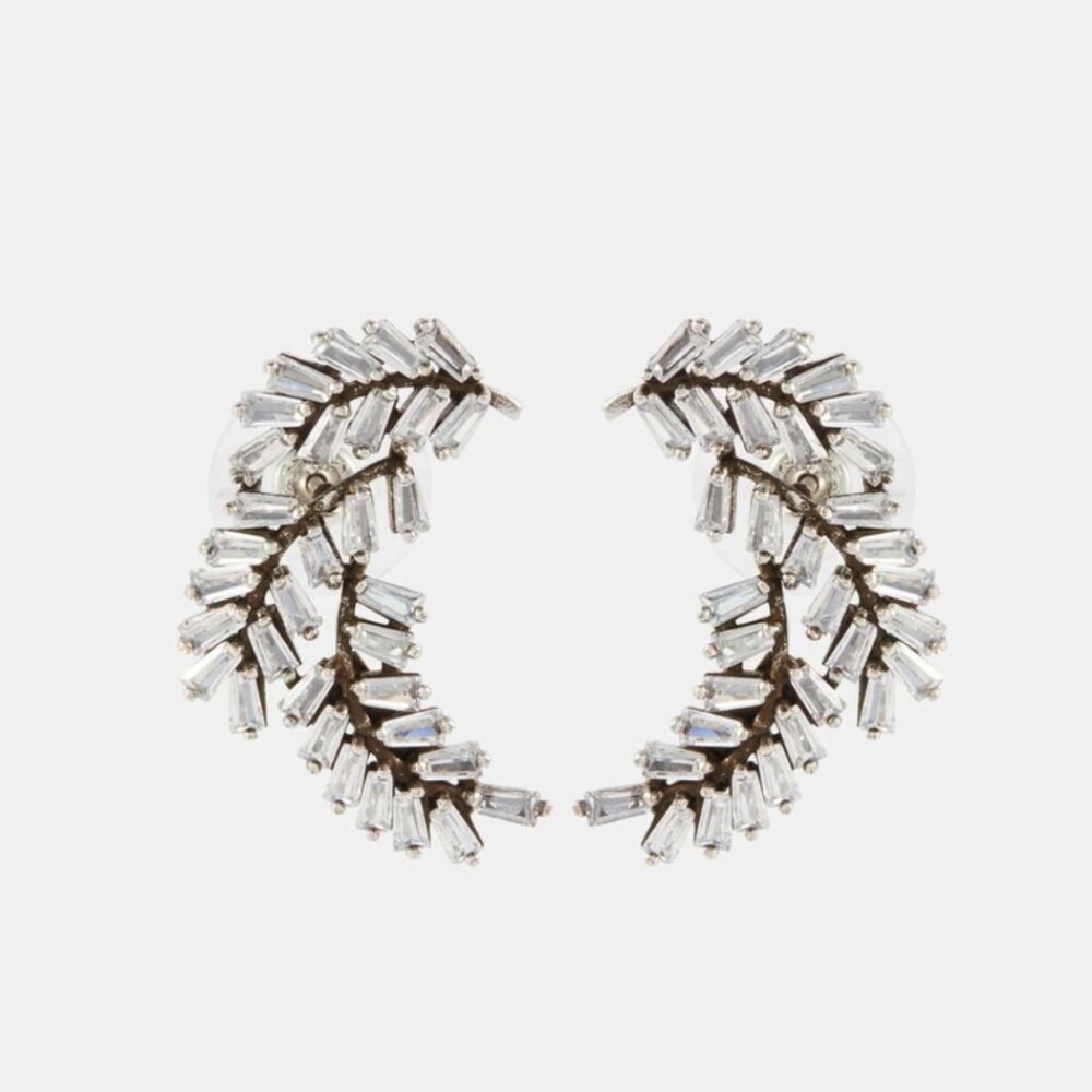 Isabel Marant Embellished Feather Earrings
